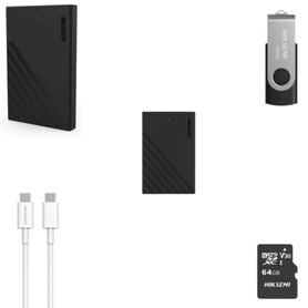 Hiksemi Cable 2 5 Enclosure MicroSD USB Bundle